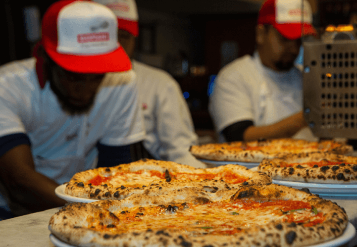pizza al horno restaurante santiago